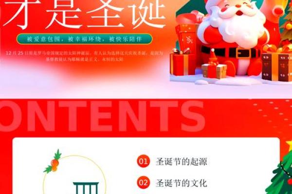 圣诞节：欢乐共享，探秘西方节日文化与习俗