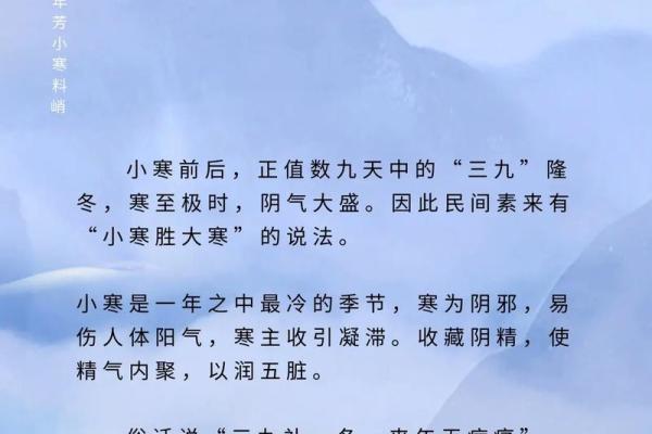 小寒节:防寒保暖,体验自然与健康养生的平衡 小寒节:防寒保暖,体验自然与健康养生的平衡