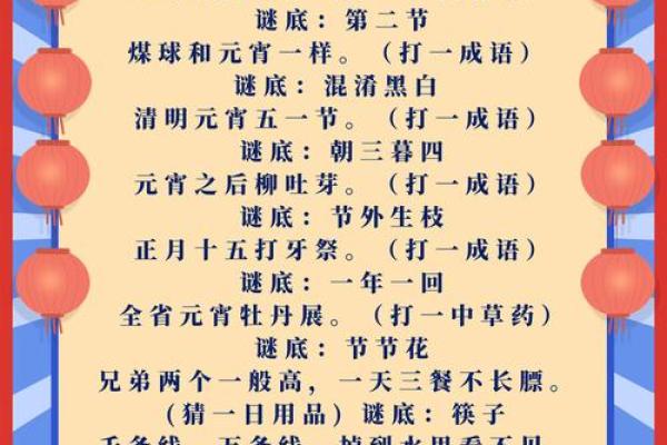 元宵节:灯谜猜猜,体验节日欢乐 元宵节:灯谜猜猜,体验节日欢乐