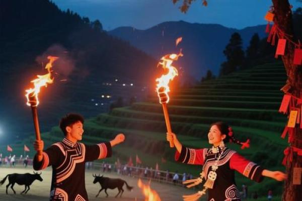 东乡族火把节：燃起希望之火，庆祝丰收习俗