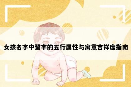 女孩名字中鹭字的五行属性与寓意吉祥度指南