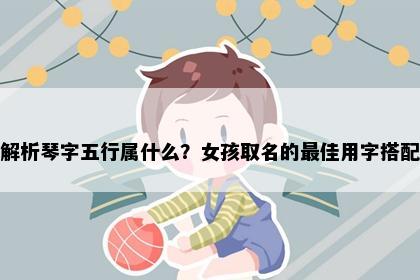 解析琴字五行属什么？女孩取名的最佳用字搭配