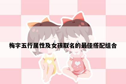 梅字五行属性及女孩取名的最佳搭配组合